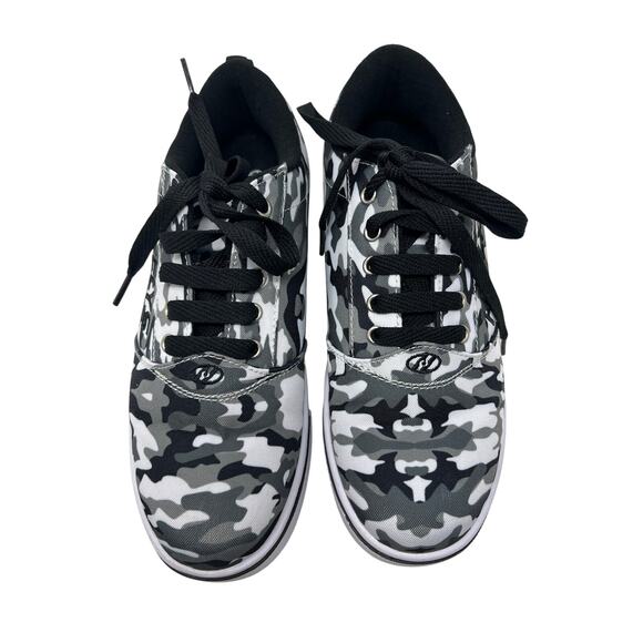 Heelys The Original Wheeled Shoe Gray White Camo Men's 7 - Picture 5 of 9